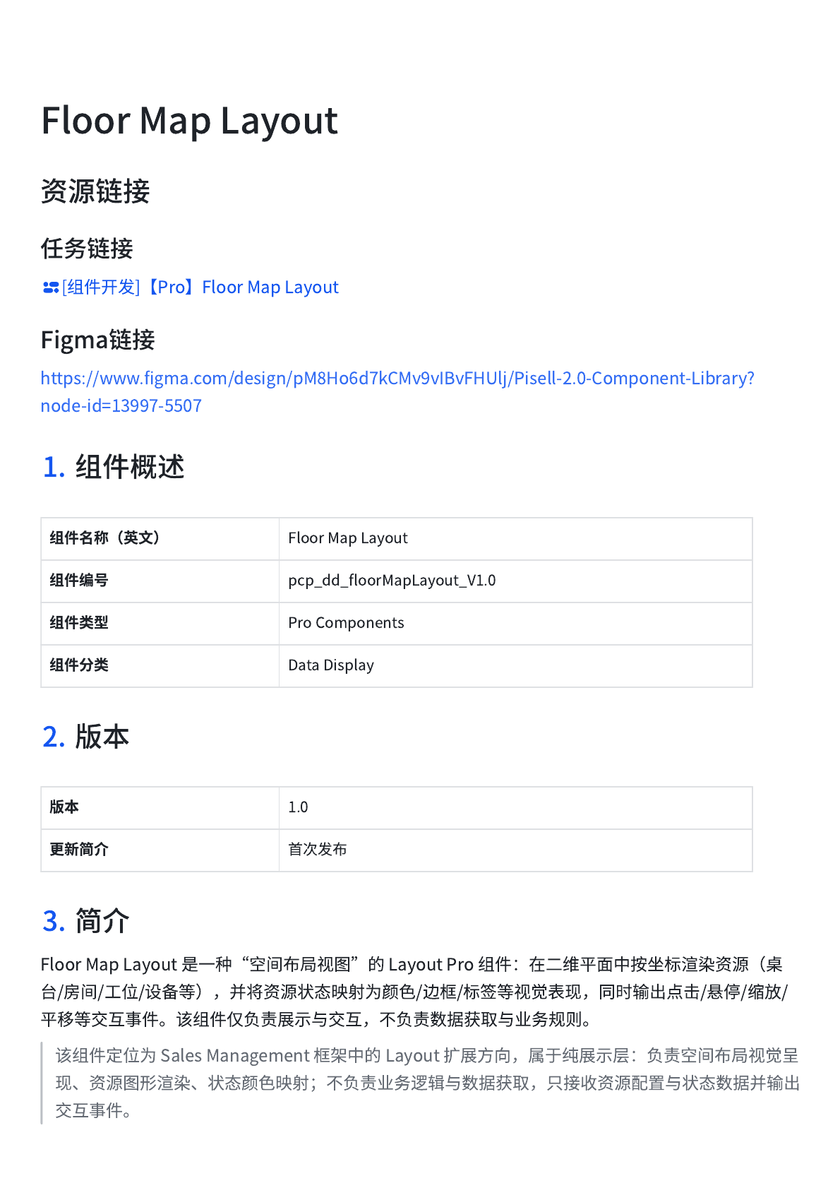Floor Map Layout 组件文档缩略图